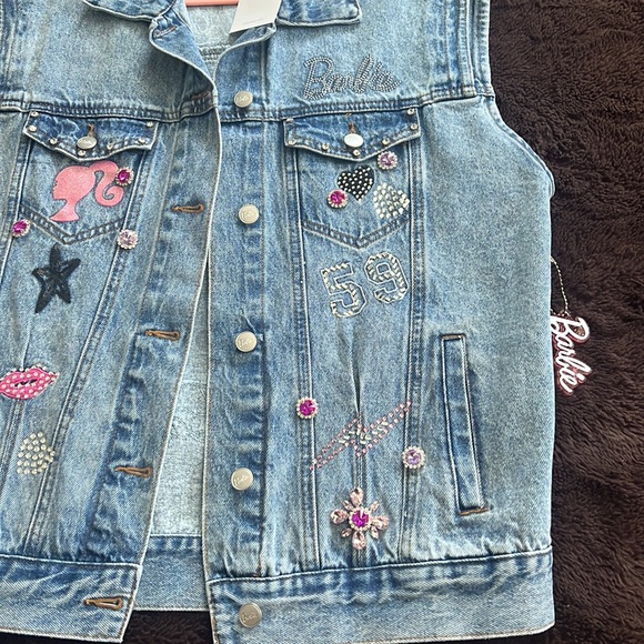 New!Forever 21 Juniors Womens Barbie Vest SOLD OUT - Picture 3 of 8